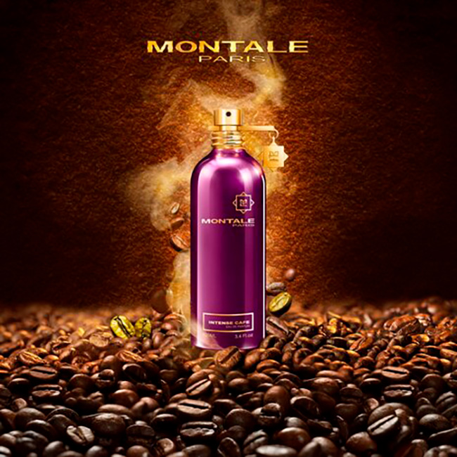 Аромат Intense Cafe с нотами кофе, розы и ванили.